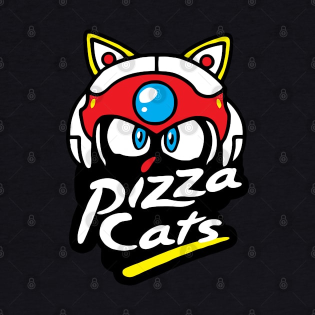 Pizza Cats - Samurai Pizza Cats by johnoconnorart